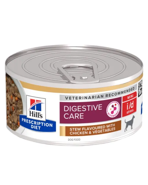 Pd Canine I/D Stress Mini Stew Chicken & Vegetables 24X156Gr