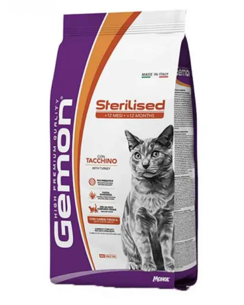 Gemon Cat Sterilized With Turkey 2Kg