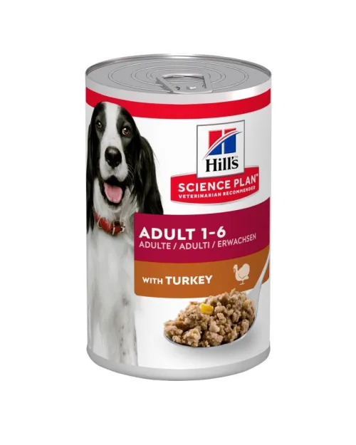 Hill's Science Plan Adult 1-6 Γαλοπούλα 12x370gr