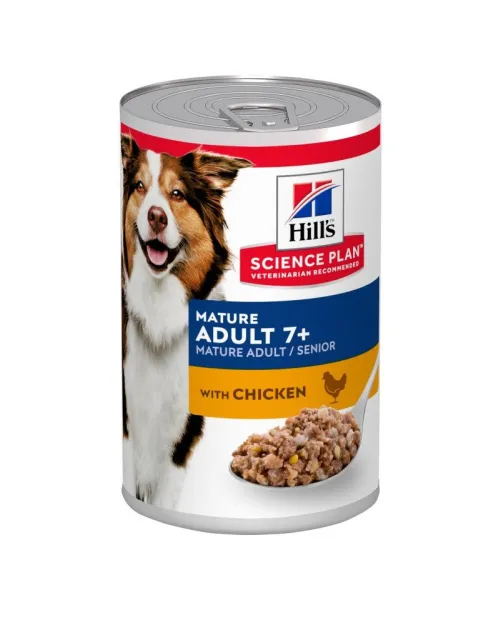 Hill's Science Plan Mature Adult 7+ Κοτόπουλο 12x370gr