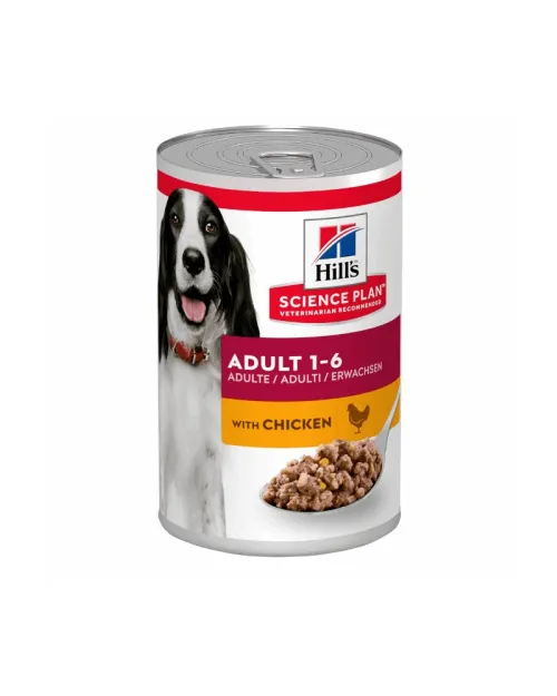 Hill's Science Plan Adult 1-6 Κοτόπουλο 12x370gr