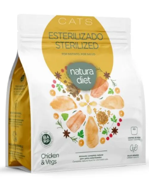 NATURA DIET CAT STERILIZED CHICKEN 1,5kg