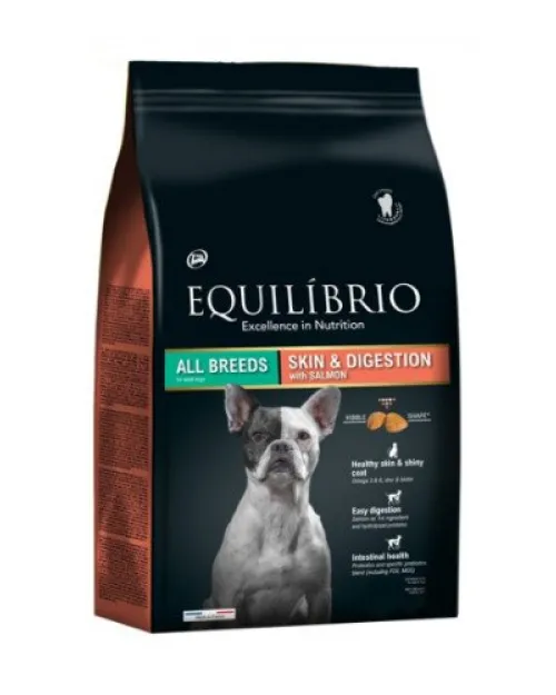 EQUILIBRIO ADULT SKIN AND DIGESTION SALMON 2KG