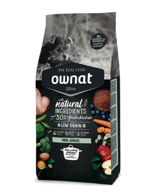 OWNAT ULTRA LOW GRAIN MINI JUNIOR 3KG