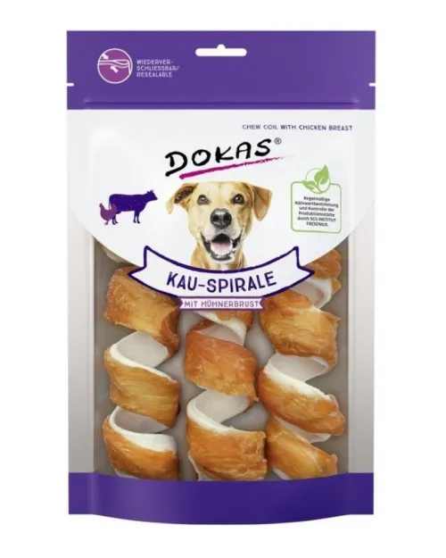 ΛΙΧΟΥΔΙΕΣ DOKAS CHEW COIL WITH CHICKEN BREAST 110GR