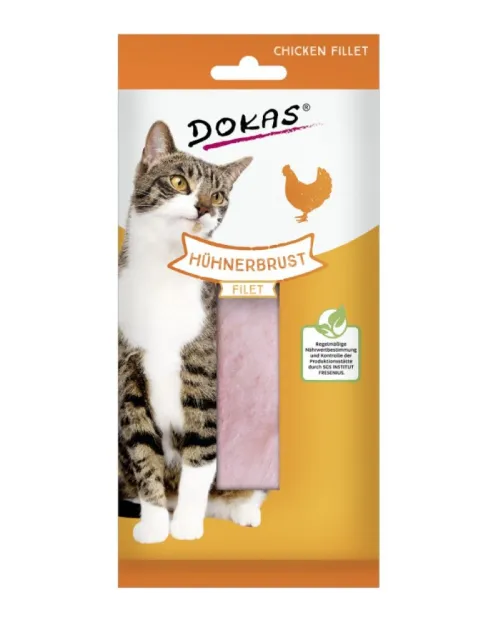 ΛΙΧΟΥΔΙΕΣ ΓΑΤΑΣ DOKAS CHICKEN FILET 22 GR