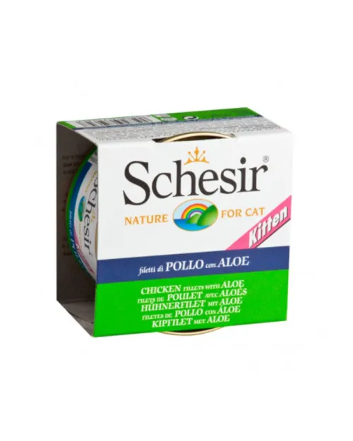 SCHESIR CAT JELLY ΚΙΤΤΕΝ ΦΙΛΕΤΑΚΙΑ ΚΟΤΟΠΟΥΛΟΥ ΜΕ ΑΛΟΗ 10x85gr