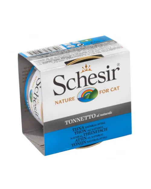 SCHESIR CAT NATURAL ΤΟΝΟΣ 10x85gr