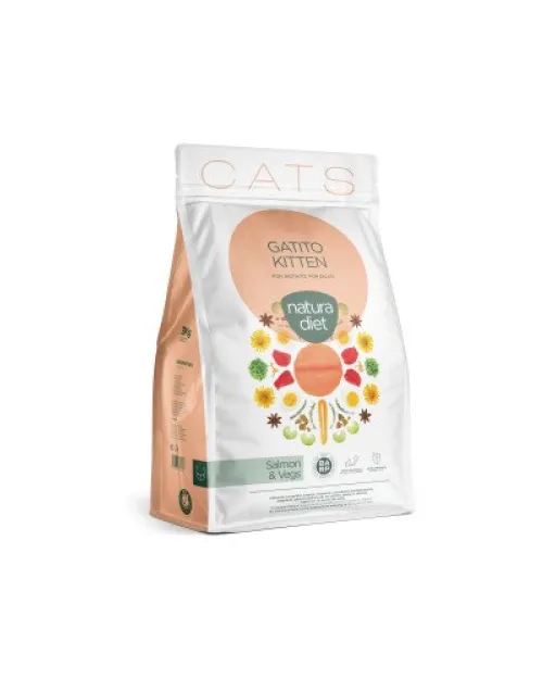 NATURA DIET CAT KITTEN SALMON 1,5kg