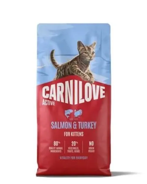 Carnilove Active Salmon & Turkey for Kittens 2kg