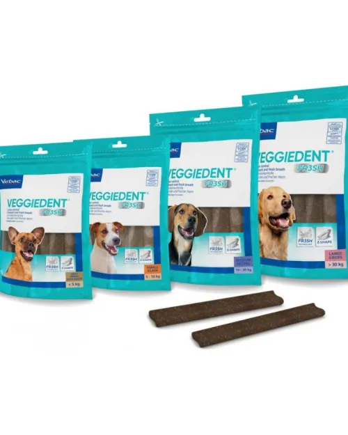 VIRBAC VEGGIEDENT ΜΕ ΧΛΩΡΕΞΙΔΙΝΗ M 10 ΜΕ 30 KG (15ΤΜΧ)