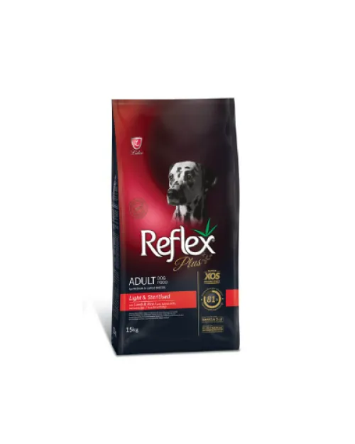 REFLEX PLUS MEDIUM/LARGE LIGHT & STERILISED ADULT LAMB 12kg