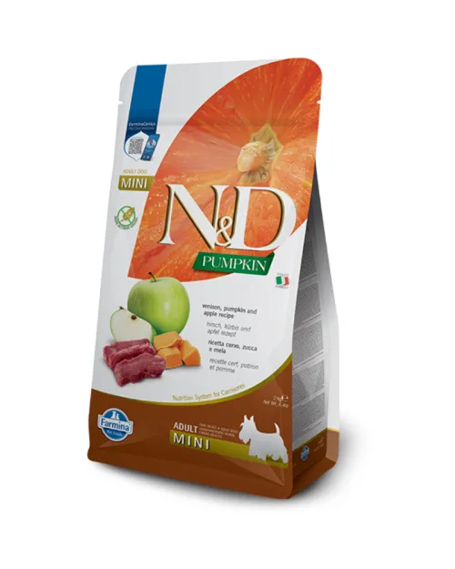 N&D Pumpkin Venison Adult Mini 2kg