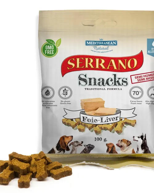 Λιχουδιές Serrano Σε Μικρές Μπουκιές Με Συκώτι 100Gr