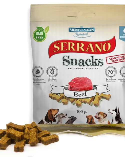 Λιχουδιές Serrano Σε Μικρές Μπουκιές Με Βοδινό 100Gr
