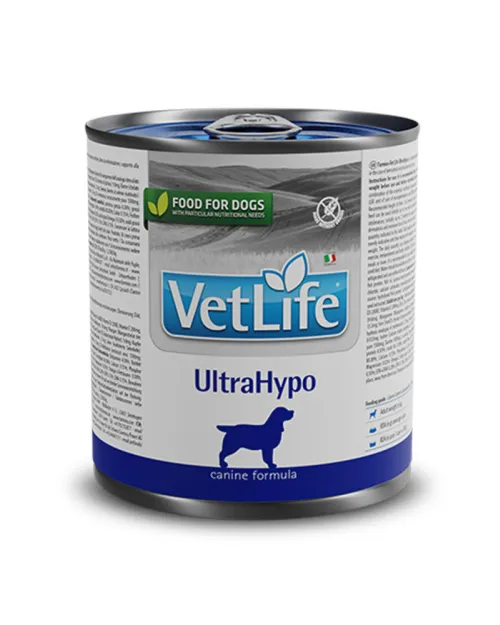 Farmina Vet Life Ultrahypo Wet Food Dog 300gr (6 τεμάχια)