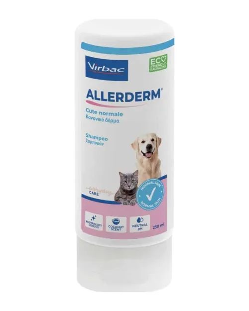 Virbac Allerderm– Normal Skin Σαμπουάν για Σκύλους και Γάτες