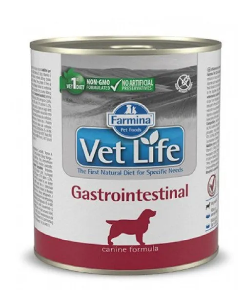 Farmina Vet Life Gastrointestinal Wet Food Canine 300Gr (6 Τεμάχια)