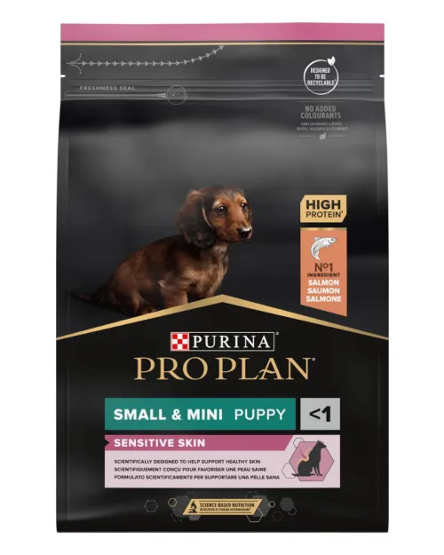 Pro Plan Puppy Small & Mini Sensitive Skin 3 Kg