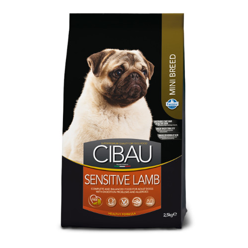 Cibau Adult Mini Breed Sensitive Lamb 2,5 kg