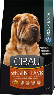 CIBAU-Sensitive-Lamb-Medium-Maxi-25kg