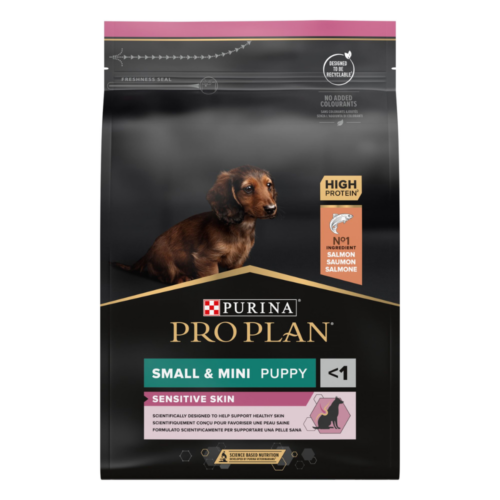 Pro Plan Puppy Small & Mini Sensitive Skin 3 Kg