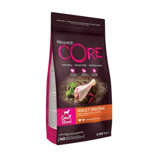 Wellness Core Adult Small Breed Γαλοπούλα 1.5Kg