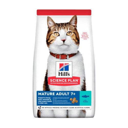 Hills Science Plan Mature Adult Cat Tuna 1.5Kg