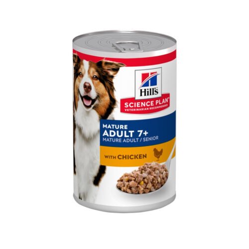 Hill's Science Plan Mature Adult 7+ Κοτόπουλο 12x370gr