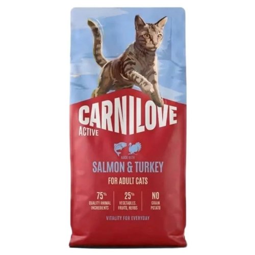 Carnilove Active Salmon & Turkey for Adult Cats 6kg