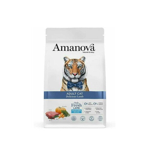 AMANOVA GRAIN FREE Adult Cat Delicious Lamb 1.5kg