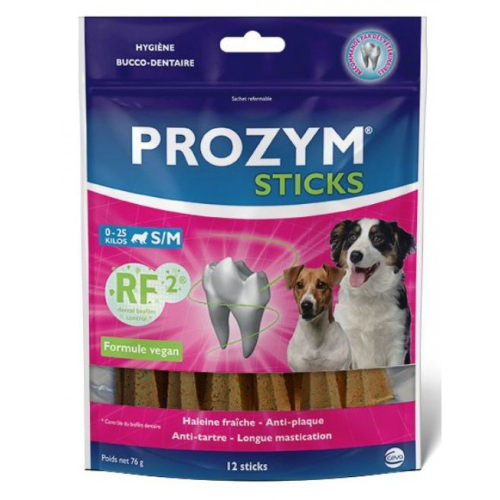 PROZYM STICKS ΟΔΟΝΤΙΚΗ ΛΙΧΟΥΔΙΑ SMALL-MEDIUM 12ΤΜΧ