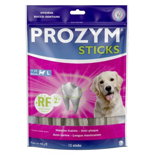 PROZYM STICKS ΟΔΟΝΤΙΚΗ ΛΙΧΟΥΔΙΑ ΣΚΥΛΟΥ LARGE 12ΤΜΧ