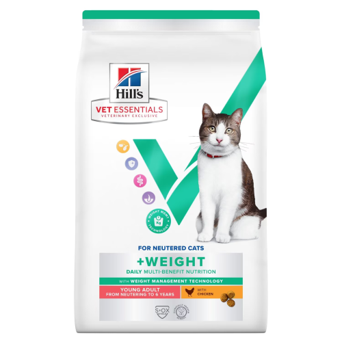 Hill's Vet Essentials Multi-Benefit & Weight Neutered Cat Chicken 1.5kg