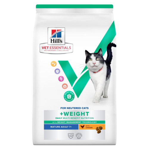 Hill's Vet Essientials Multi-Benefit & Weight Mature 7+ Chicken 1.5kg