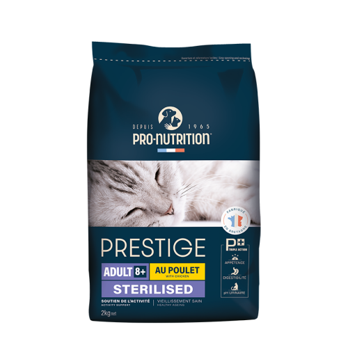 Flatazor Prestige Cat 8+ Sterilized 2kg