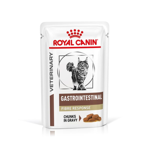 Royal Canin Veterinary Feline Gastrointestinal Fibre Response σε Σάλτσα pouch 12x85gr