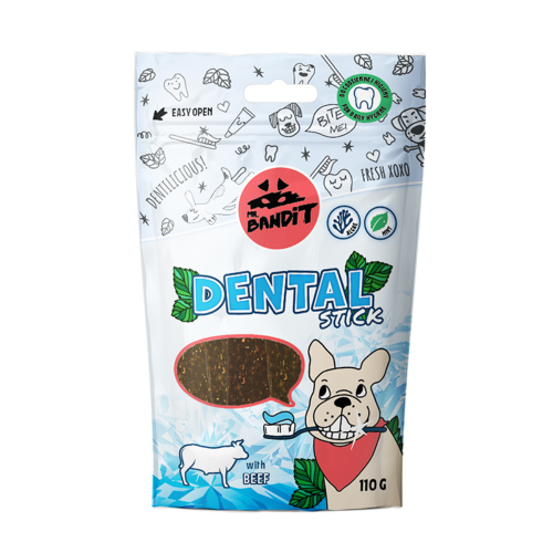 MR.BANDIT Dog Dental sticks beef 3x110 gr