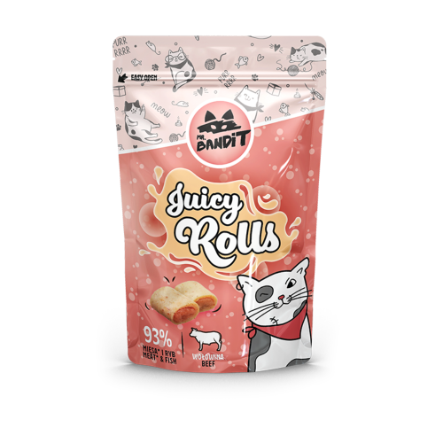 MR.BANDIT CAT Juicy rolls beef 40 gr
