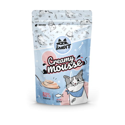 MR.BANDIT CAT Creamy mousse salmon 60 gr