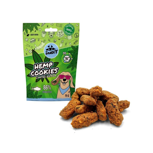 Mr. Bandit Hemp coockies Fish 75 gr