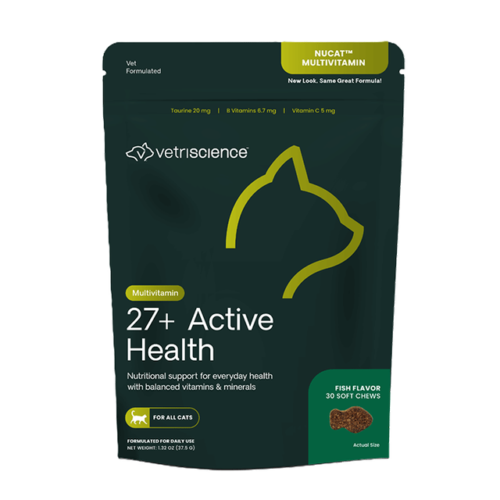 VetriScience 27+ Active Health Cat (Nu Cat Multivitamin)