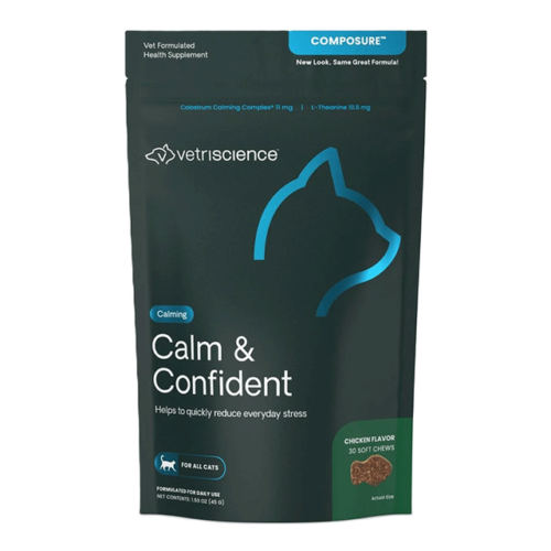 VetriScience Calm & Confident Feline 30 λιχουδιές (Composure)