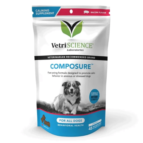 VetriScience Composure dog flavor Bacon 45 λιχουδιές