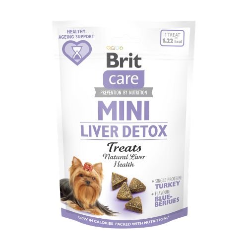 Brit Care Mini Dog Treats Liver Detox 50gr