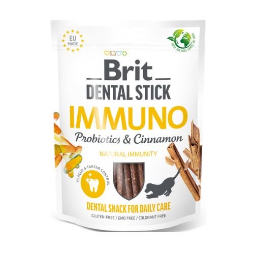 Brit Dental Sticks Immuno 251gr (7τμχ)